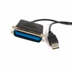 StarTech.com 10 ft USB to Parallel Printer Adapter - M/M 