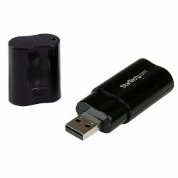 StarTech.com USB Stereo Audio Adapter External Sound Card - TAA 