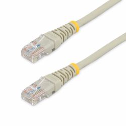 StarTech.com Cat5e Patch Cable with Molded RJ45 Connectors - 5 ft. - Gray 