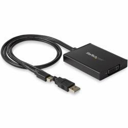 StarTech.com Mini DisplayPort to Dual-Link DVI Adapter - USB Powered - Black 