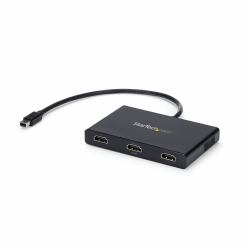 StarTech.com 3-Port Multi Monitor Adapter - Mini DisplayPort to HDMI MST Hub - Triple 1080p or Dual 4K 30Hz - Video Splitter for Extended Desktop Mode on Windows Only - mDP 1.2 to 3x HDMI 