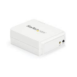 StarTech.com 1 Port USB Wireless N Network Print Server with 10/100 Mbps Ethernet Port - 802.11 b/g/n 
