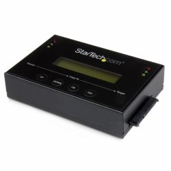StarTech.com 1:1 Standalone Hard Drive Duplicator with Disk Image Manager For Backup and Restore, Store Several Disk Images on one 2.5/3.5" SATA Drive, HDD/SSD Cloner, No PC Required 