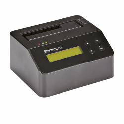 StarTech.com Single Bay Hard Drive Eraser, Standalone HDD/SSD Sanitizer, USB 3.0 to SATA II [3 Gbps], 9 Erase Modes, LCD Display, Secure Erase Hard Disk Sanitizer Dock, DB-9 Printer Port, TAA Compliant 