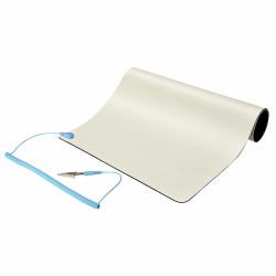 StarTech.com Anti Static Mat, ESD Mat for Electronics Repair, Anti Static Table/Desk Mat w/Detachable Grounding Wire, ANSI/ESD S 4.1, Flexible Thermoplastic Work Pad/Mat, 11x18in [30x46cm] 