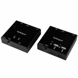 StarTech.com HDMI over CAT6 Extender with 4-port USB Hub - 165 ft [50m] - 1080p 