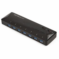 StarTech.com 7-Port USB 3.0 Hub [5Gbps] plus Dedicated Charging Ports - 2 x 2.4A Ports 