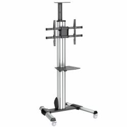 StarTech.com TV Cart - Height Adjustable - Lockable Wheels 