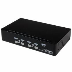 StarTech.com 4 Port 1U Rackmount USB KVM Switch with OSD 