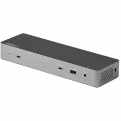 StarTech.com USB C Docking Station for Macbook Pro/Air-M1/M2/M3/M4, Thunderbolt Compatible, HDMI/DisplayPort, Dual 4K 60Hz/Single 8K, USB Type-C Laptop Dock, 96W Power Delivery, USB 10Gbps 