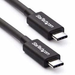 StarTech.com 0.5m Thunderbolt 3 [40Gbps] USB-C Cable - Thunderbolt, USB, and DisplayPort Compatible 