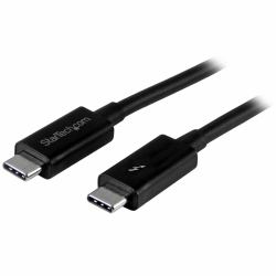 StarTech.com 1m Thunderbolt 3 [20Gbps] USB-C Cable - Thunderbolt, USB, and DisplayPort Compatible 