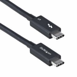 StarTech.com 2.6ft [80cm] Thunderbolt 5 Cable, 80Gbps/Up to 120Gbps, 240W PD, 8K 60Hz, Certified Thunderbolt Cable - Compatible w/Thunderbolt 4/USB4/USB-C 