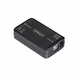 StarTech.com USB Galvanic Isolator, Up To 6KV, Electrical Noise Isolator, IP40, DIN Rail Mount, Isolated Power Filter, USB 2.0/1.1, 5V/250mA, Plug-and-Play, TAA 