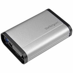 StarTech.com USB 3.0 Capture Device for High-Performance DVI Video - 1080p 60fps - Aluminum - TAA 