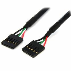 StarTech.com 18in Internal 5 pin USB IDC Motherboard Header Cable – F/F 