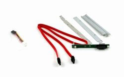 Supermicro MCP-220-81502-0N mounting kit Black Plastic, SECC 