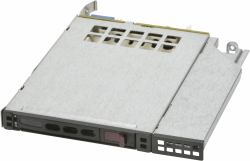 Supermicro MCP-220-81506-0N drive bay panel 2.5" Carrier panel Black, Metallic 