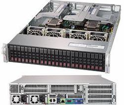 Supermicro SYS-2029U-TRT server barebone Intel® C621 LGA 3647 [Socket P] Rack [2U] Black 