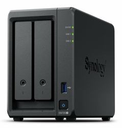Synology DiskStation DS725+ NAS/storage server Ryzen Embedded R1600 4 GB DDR4 0 TB Black 