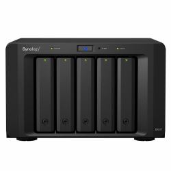 Synology DX517 disk array 0 TB Desktop Black 