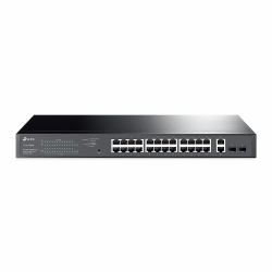 TP-Link 28-Port Gigabit Easy Smart Switch with 24-Port PoE+ 