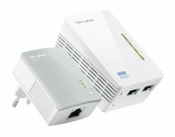 TP-Link TL-WPA4220 KIT PowerLine network adapter 300 Mbit/s Ethernet LAN Wi-Fi White 1 pc[s] 