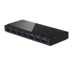 TP-Link UH700 interface hub USB 3.2 Gen 1 [3.1 Gen 1] Micro-B 5000 Mbit/s Black 