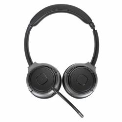 Targus AEH104GL headphones/headset Wired & Wireless Head-band Calls/Music USB Type-C Bluetooth Black 
