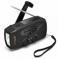 Technaxx TX-238 Portable Analog & digital Black 