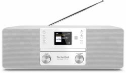 TechniSat 370 CD BT Personal Analog & digital White 