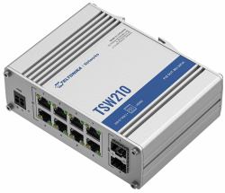 Teltonika TSW210 network switch Unmanaged Gigabit Ethernet [10/100/1000] Aluminium 