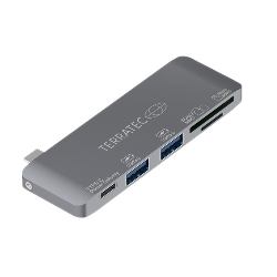 Terratec 283005 laptop dock/port replicator USB 3.2 Gen 1 [3.1 Gen 1] Type-C Grey 