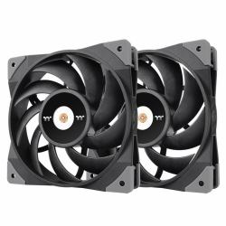 Thermaltake TOUGHFAN 12 Computer case Fan 12 cm Black 2 pc[s] 