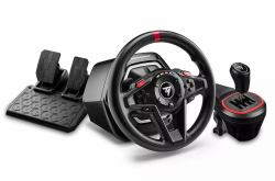 Thrustmaster T128 Shifter Pack Black Steering wheel + pedals + shifter Analogue / Digital PC, Xbox One, Xbox One S, Xbox One X 