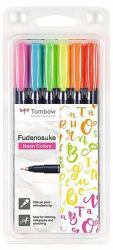 Tombow WS-BH-6P calligraphy pen Multicolour 