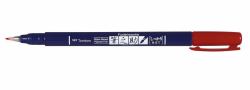 Tombow Fudenosuke calligraphy pen Red 1 pc[s] 