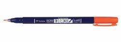 Tombow Fudenosuke calligraphy pen Red 1 pc[s] 