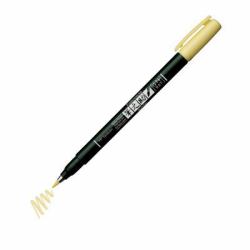 Tombow Fudenosuke Pastel marker 1 pc[s] Brush tip Yellow 