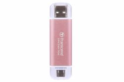 Transcend ESD310 1 TB USB Type-A to USB Type-C 3.2 Gen 2 [3.1 Gen 2] Pink 