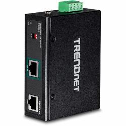 Trendnet TI-SG104 network splitter Power over Ethernet [PoE] Black 