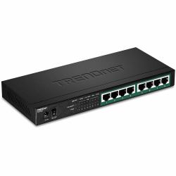 Trendnet TPE-TG84 network switch Unmanaged Gigabit Ethernet [10/100/1000] Power over Ethernet [PoE] Black 
