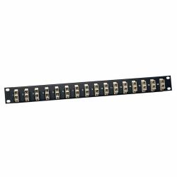 Tripp Lite N490-016-SCSC 16-Port Fiber Patch Panel, 1U [SC/SC], Multimode or Singlemode 