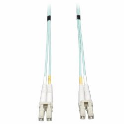 Tripp Lite N820-03M 10Gb Duplex Multimode 50/125 OM3 LSZH Fiber Patch Cable [LC/LC] - Aqua, 3M [10 ft.] 