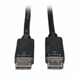 Tripp Lite P580-003 DisplayPort Cable with Latching Connectors, 4K 60 Hz [M/M], Black, 3 ft. [0.91 m] 