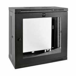 Tripp Lite SRW12U13G SmartRack 12U Very Low-Profile Patch-Depth Wall-Mount Small Rack Enclosure, Clear Acrylic Window 