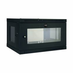 Tripp Lite SRW6UG SmartRack 6U Low-Profile Switch-Depth Wall-Mount Mini Rack Enclosure with Clear Acrylic Window 