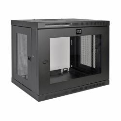Tripp Lite SRW9UG SmartRack 9U Low-Profile Switch-Depth Wall-Mount Mini Rack Enclosure, Clear Acrylic Window 