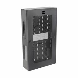 Tripp Lite SRWF6UMOD SmartRack 3U Low-Profile Vertical-Mount Switch-Depth Wall-Mount Structured Wiring Enclosure, Adjustable Equipment Brackets 