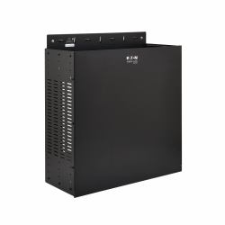 Tripp Lite SRWO4UBRKT SmartRack 4U Low-Profile Vertical-Mount Vented Wall-Mount Mini Rack Enclosure, Black 